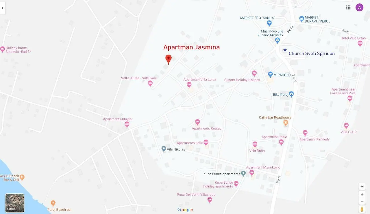 Lägenhet Apartman Jasmina Pula